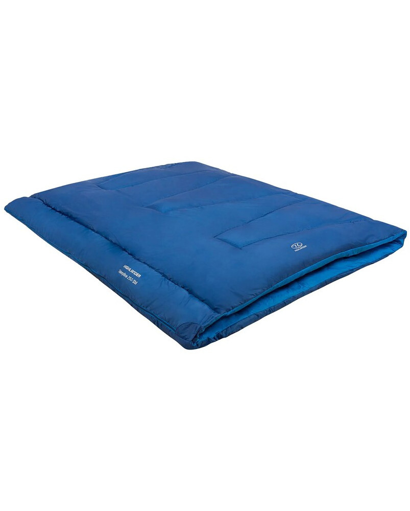 Sac de couchage 2 personnes Sleepline Double Envelope 250 Highlander Outdoor - Bleu | sac-couchage.fr Sac de couchage 2 personnes Sleepline Double Envelope 250 Highlander Outdoor - Bleu | sac-couchage.fr